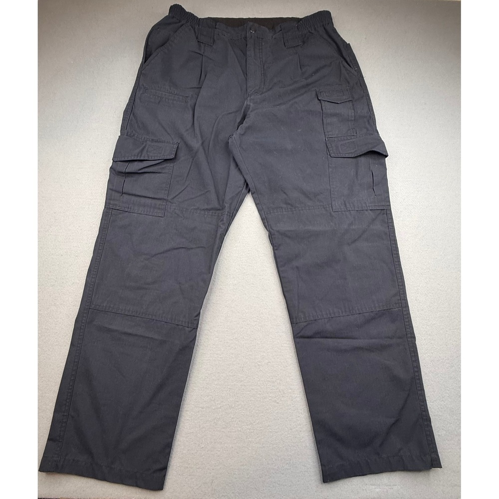 Propper Cargo Pants Mens 38x32 Black Tactical Ripstop Utility Trousers